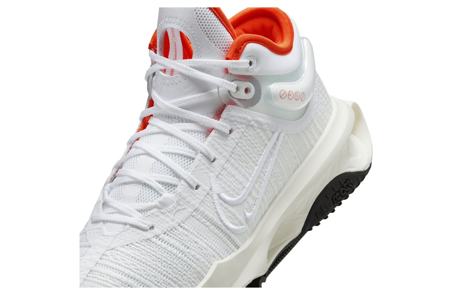 Nike GT Jump 2 White / Safety Orange