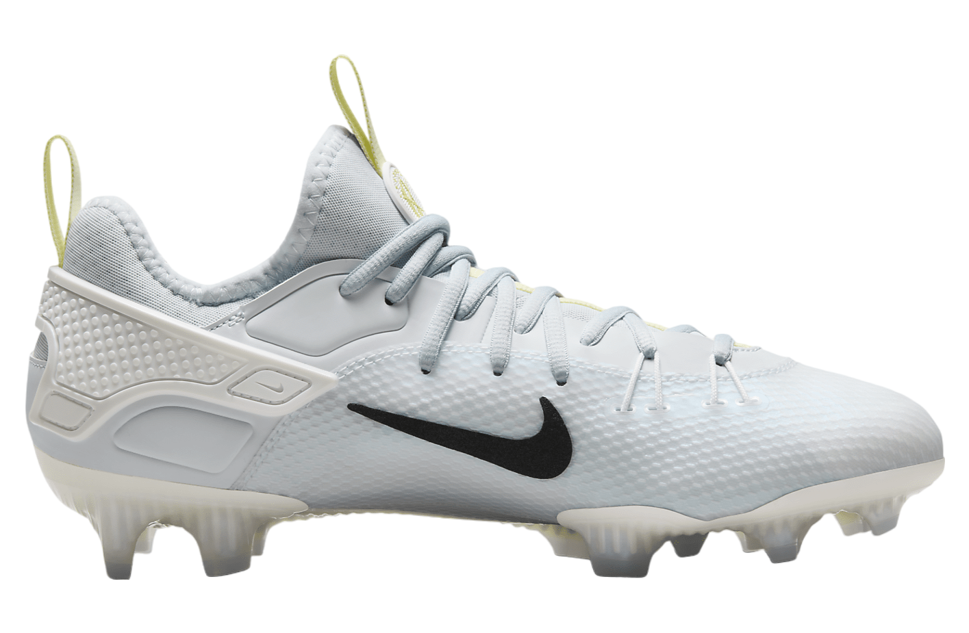 Nike Huarache 9 Elite Low LAX SE Football Grey / White