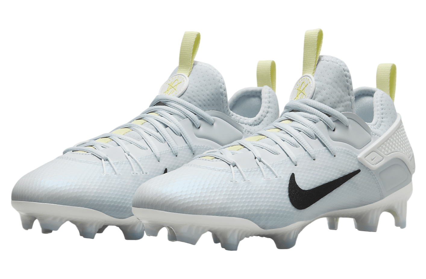 Nike Huarache 9 Elite Low LAX SE Football Grey / White