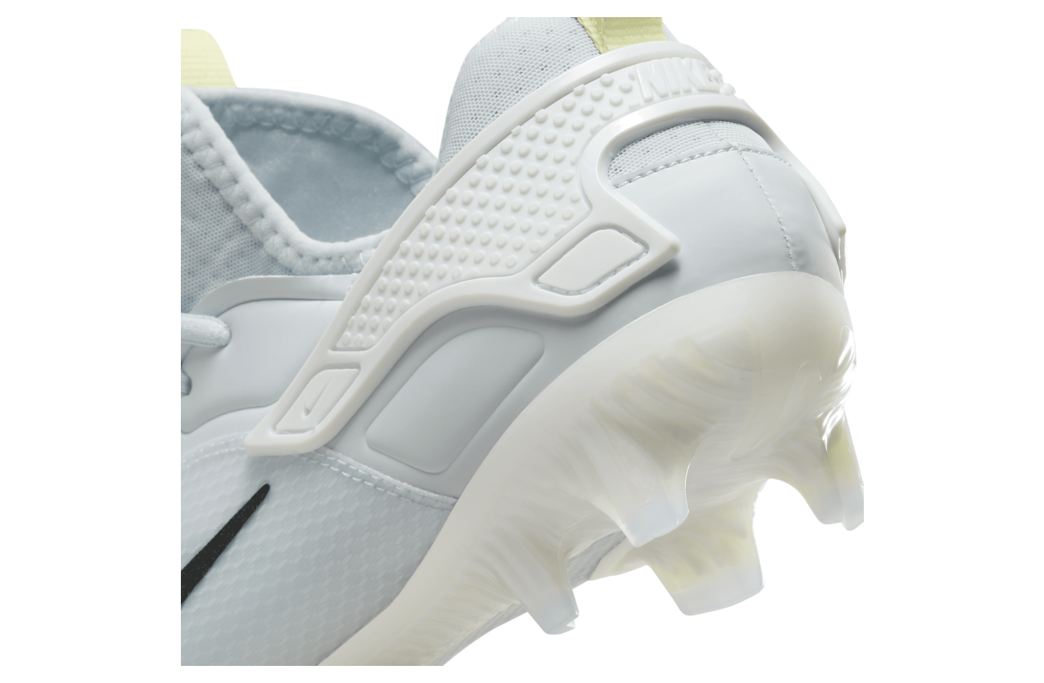 Nike Huarache 9 Elite Low LAX SE Football Grey / White