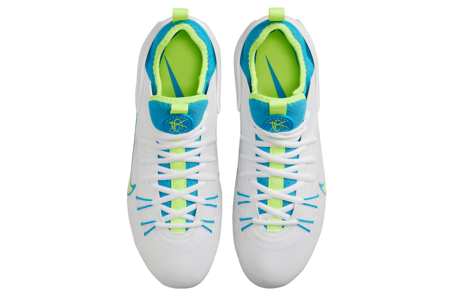 Nike Huarache 9 Elite Low Lax SE White / Vivid Blue