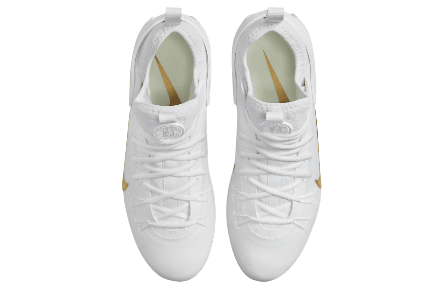 Nike Huarache 9 Elite Low LAX White / Metallic Vivid Gold