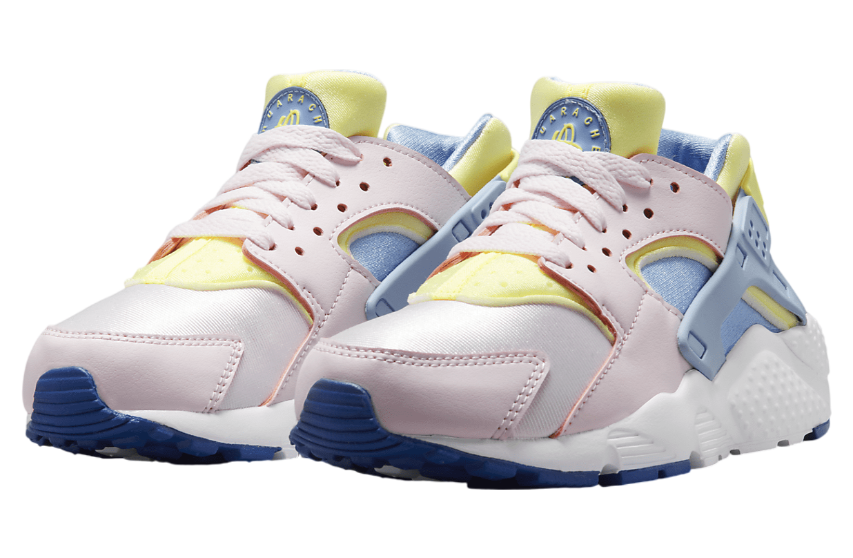 Nike Huarache Run GS Pearl Pink / Citron Tint