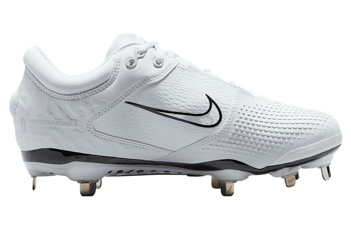 Nike Hyperdiamond 4 Elite WMNS White / Pure Platinum