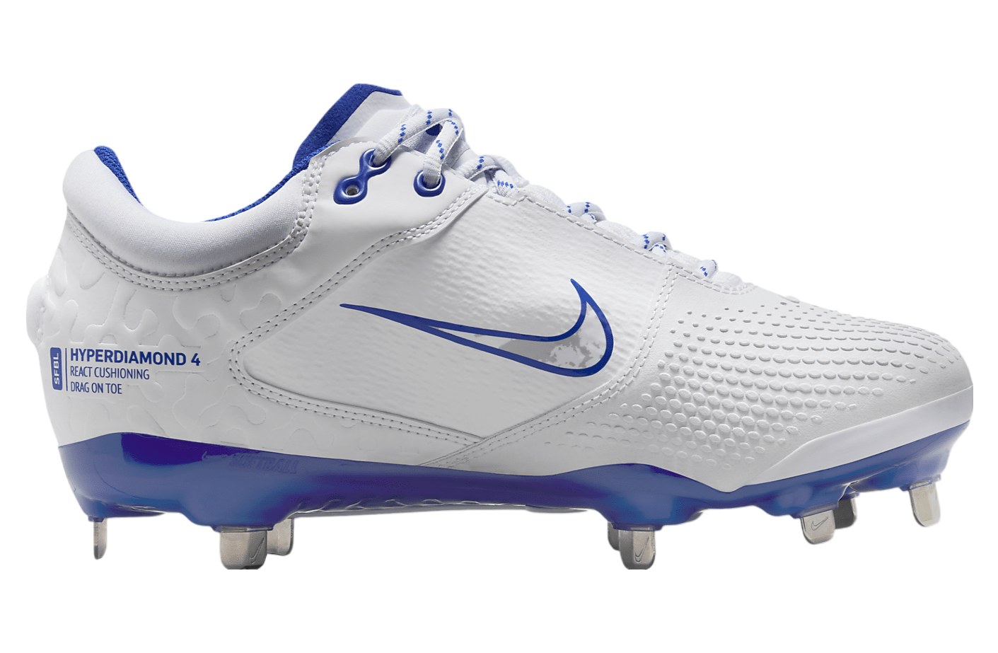 Nike Hyperdiamond 4 Elite WMNS White / Pure Platinum / Hyper Royal