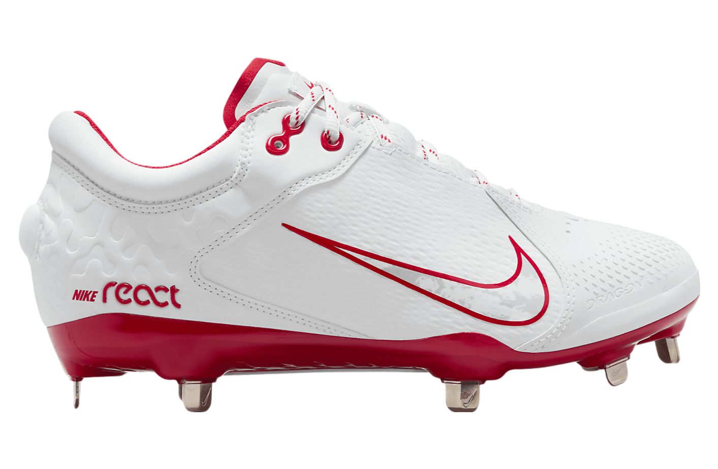 Nike Hyperdiamond 4 Elite WMNS White / Pure Platinum / University Red