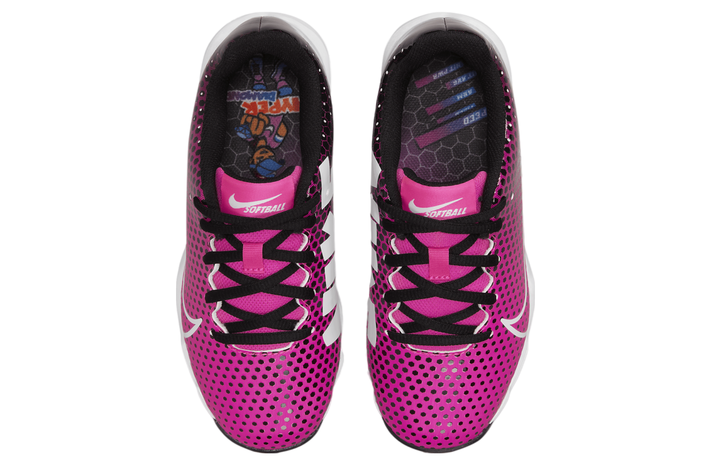 Nike Hyperdiamond 4 Keystone GG GS Black / Fierce Pink