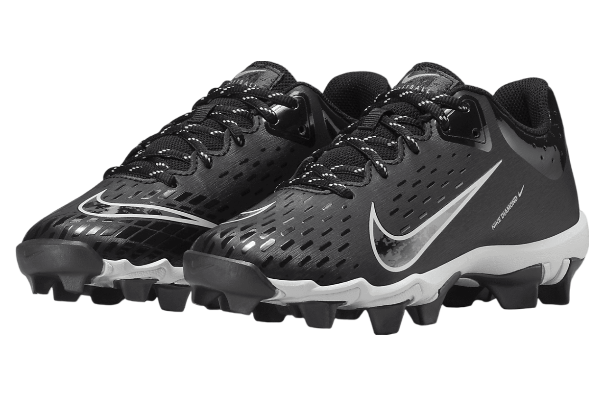 Nike Hyperdiamond 4 Keystone GS Black / Pure Platinum