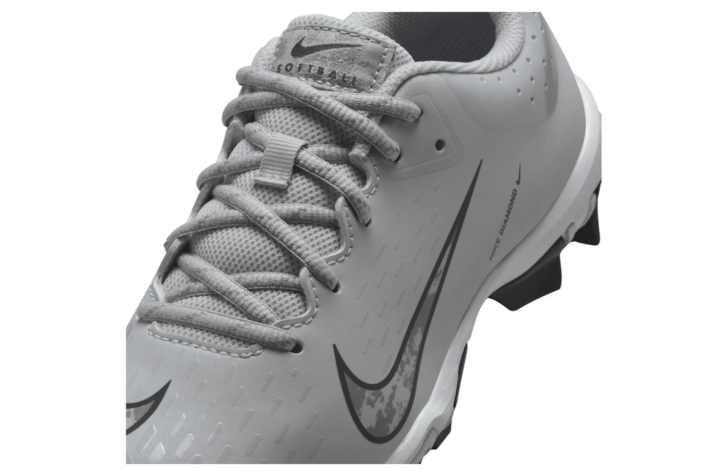 Nike Hyperdiamond 4 Keystone GS Pure Platinum / Wolf Grey