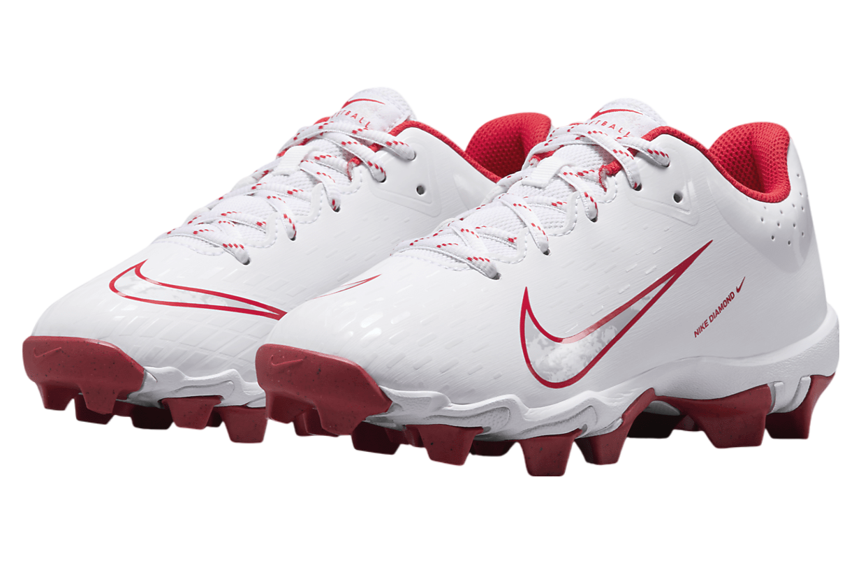 Nike Hyperdiamond 4 Keystone GS White / Pure Platinum