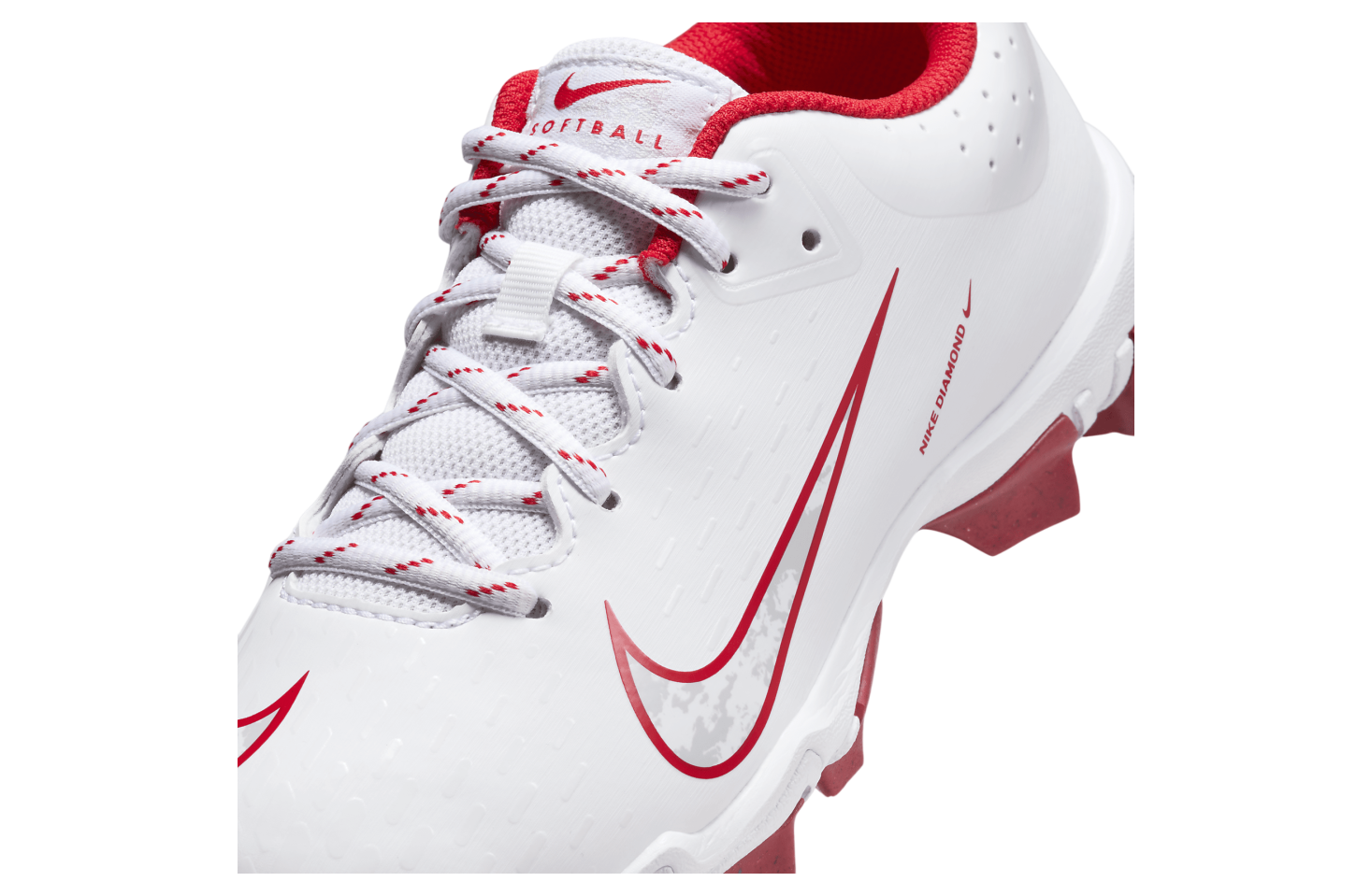 Nike Hyperdiamond 4 Keystone GS White / Pure Platinum