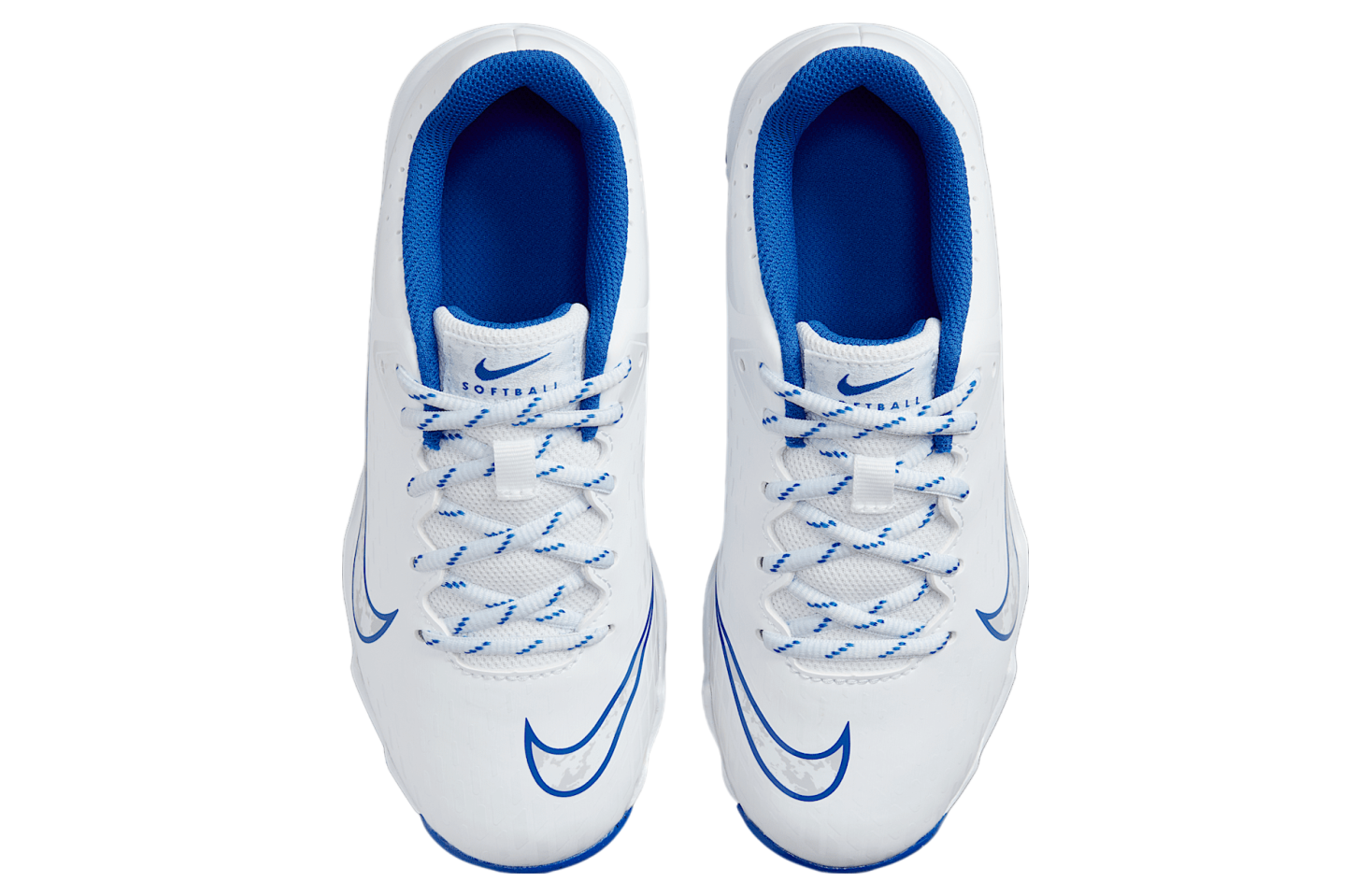 Nike Hyperdiamond 4 Keystone GS White / Pure Platinum / Hyper Royal