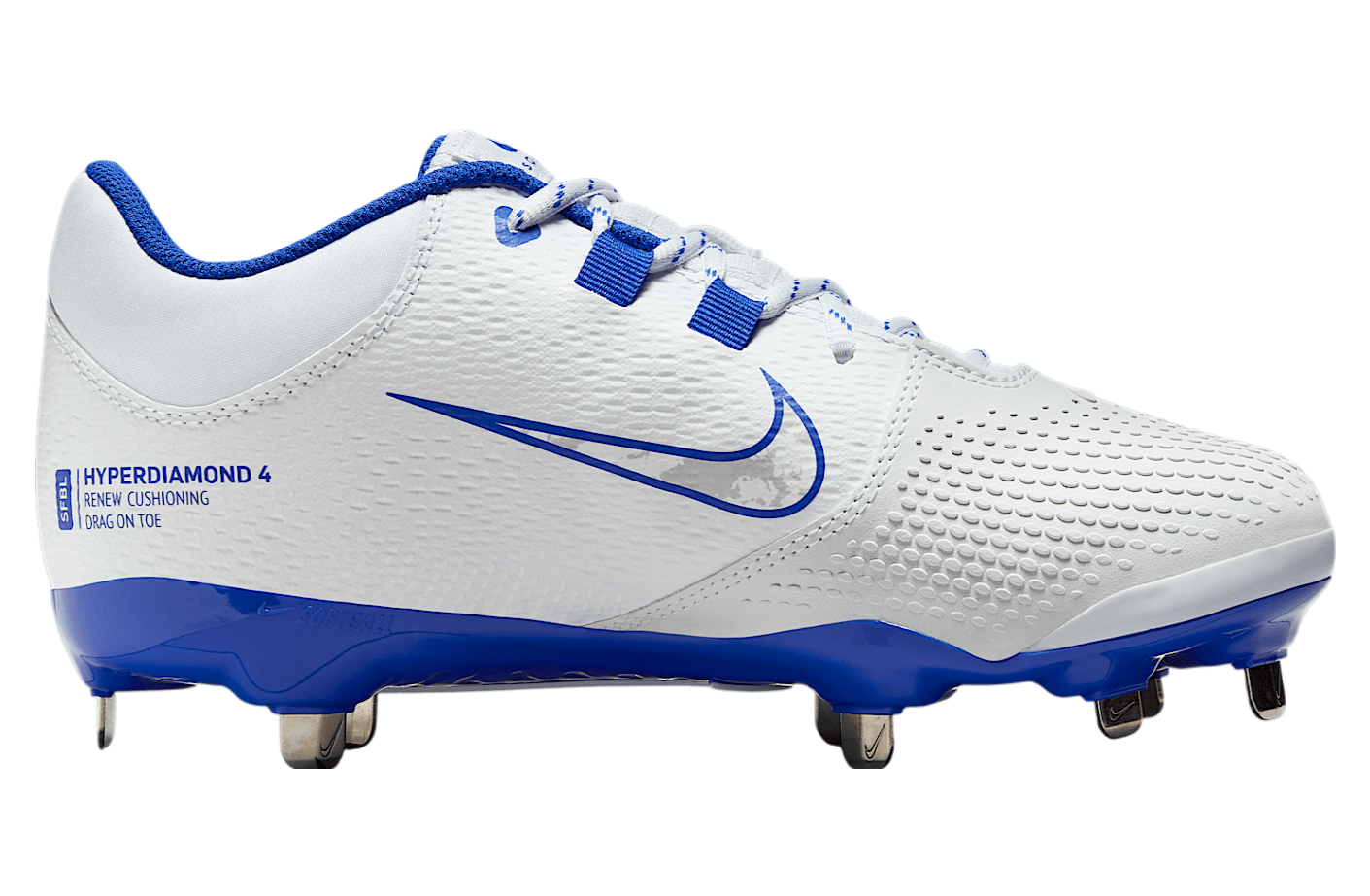 Nike Hyperdiamond 4 Pro WMNS White / Hyper Royal