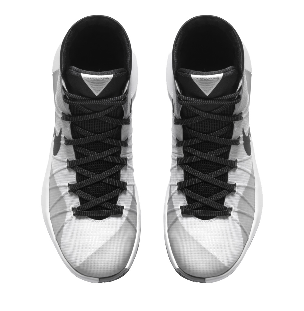Nike HyperDunk 2015 - White / Metallic Silver 749567100
