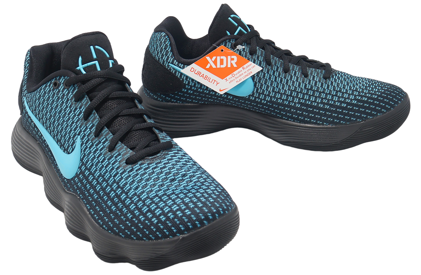 Nike Hyperdunk 2017 Low Ep Black / Chlorine Blue