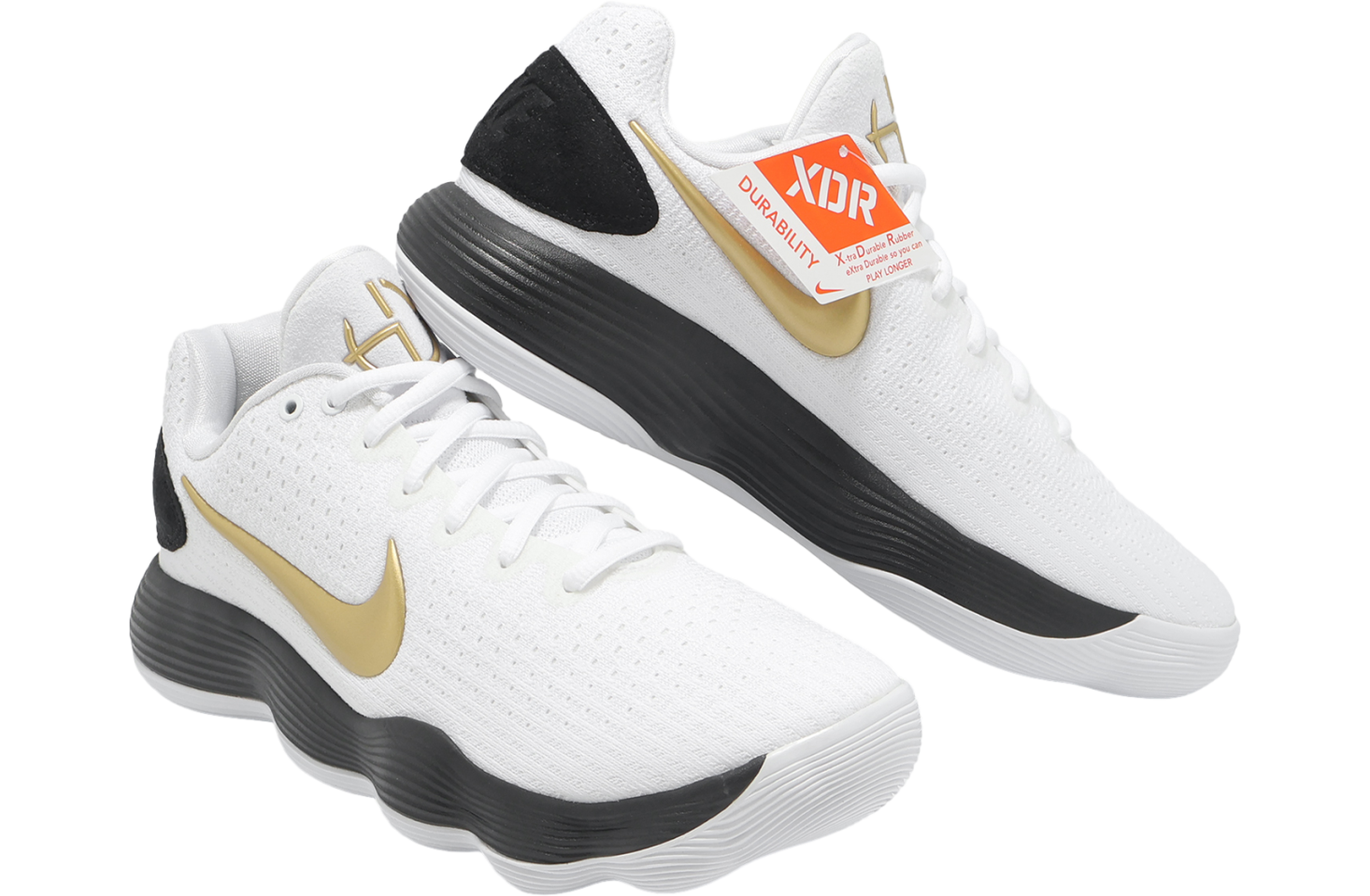 Nike Hyperdunk 2017 Low EP White / Metallic Gold Black - Mar