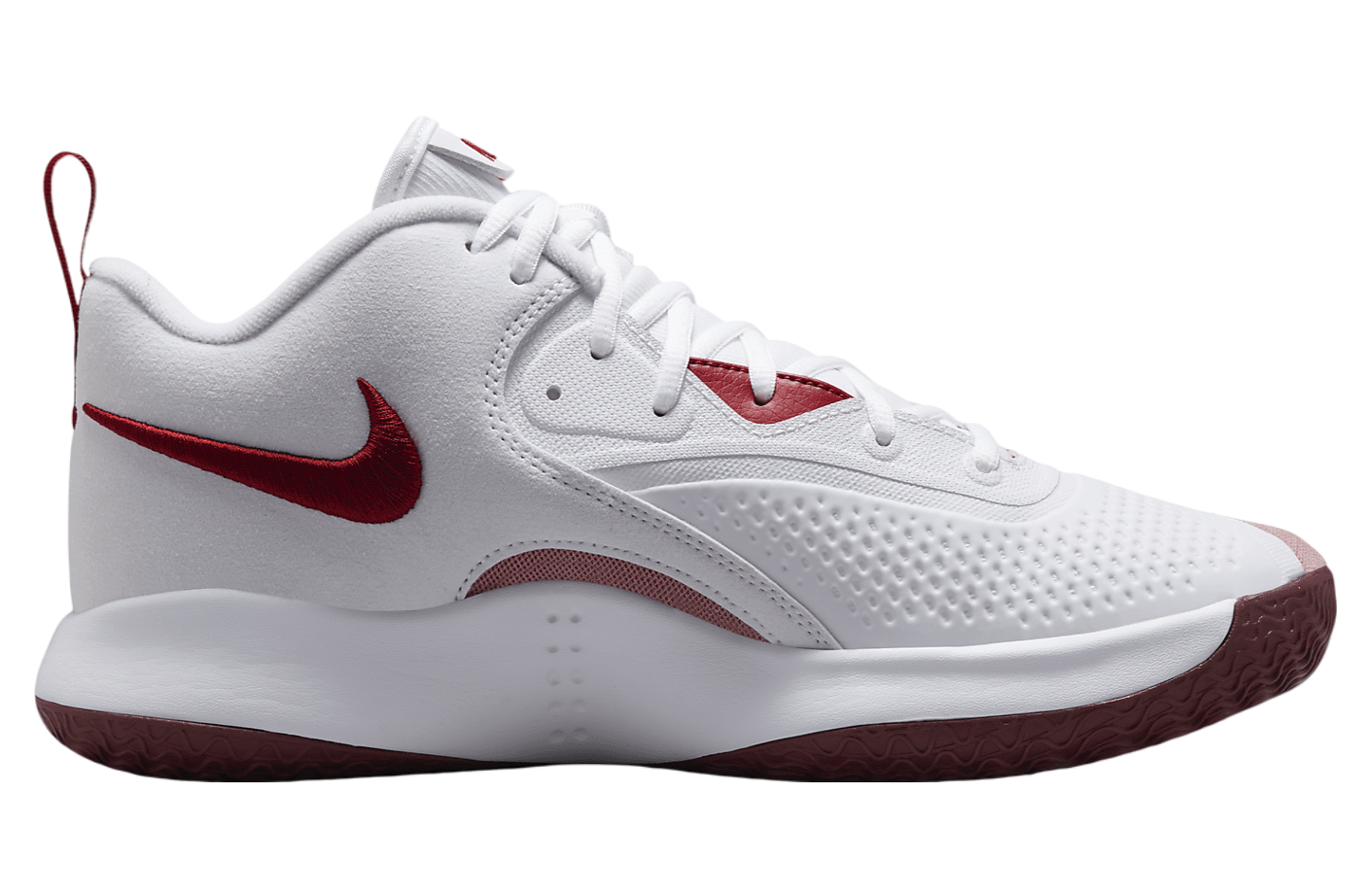 Nike Hyperset 2 IC White / Team Crimson