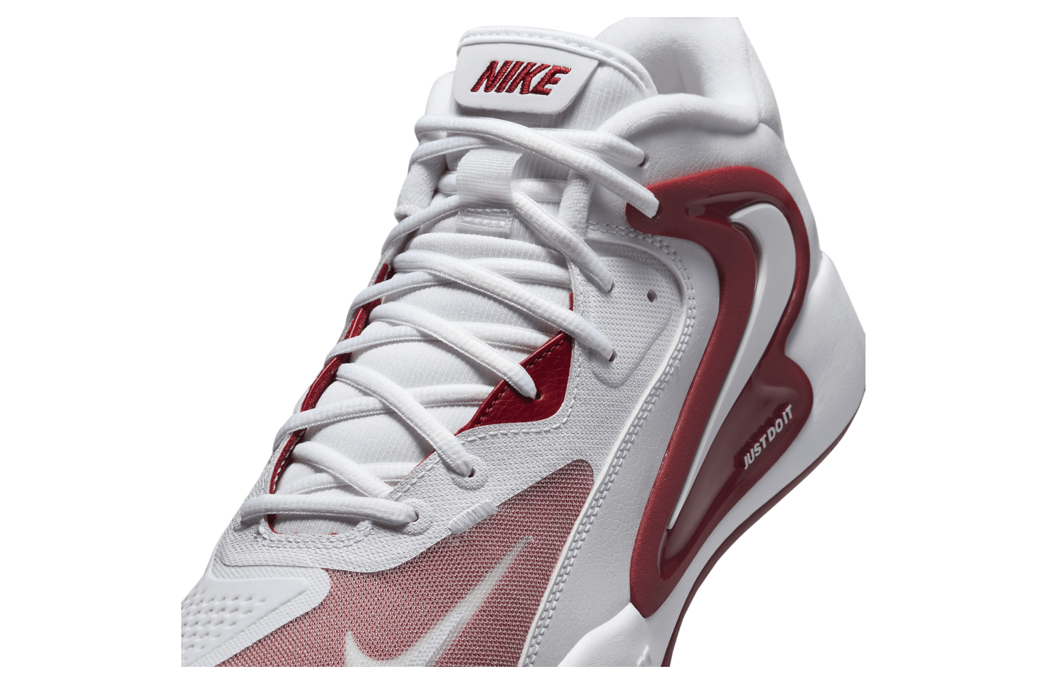 Nike Hyperset 2 IC White / Team Crimson