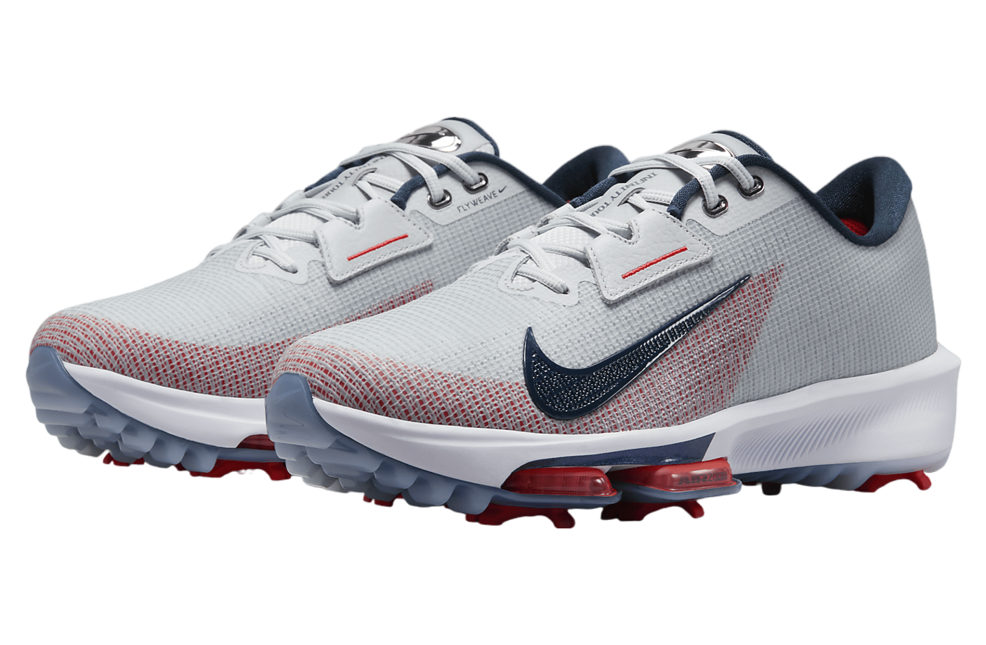 Nike Infinity Tour 2 Pure Platinum / Light Crimson / Armory Navy