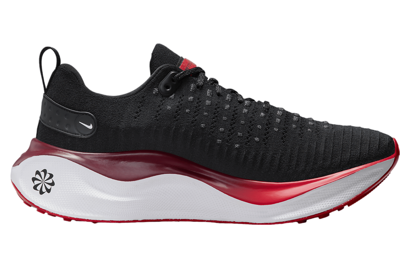 Nike InfinityRN 4 Black / Team Red (Extra Wide)