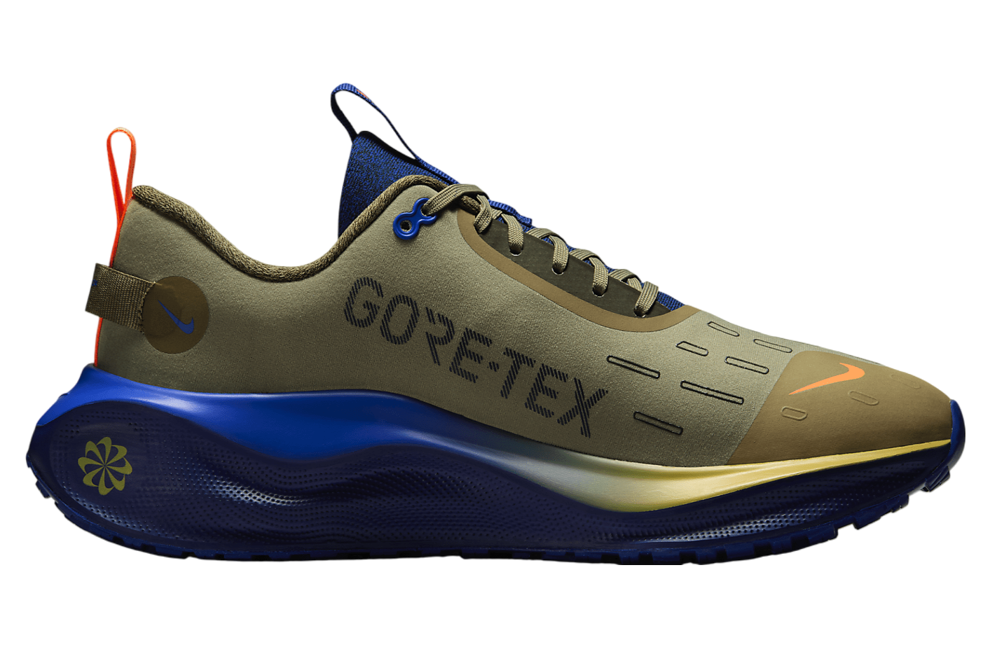 Nike Infinityrn 4 Gore-Tex Neutral Olive / Racer Blue