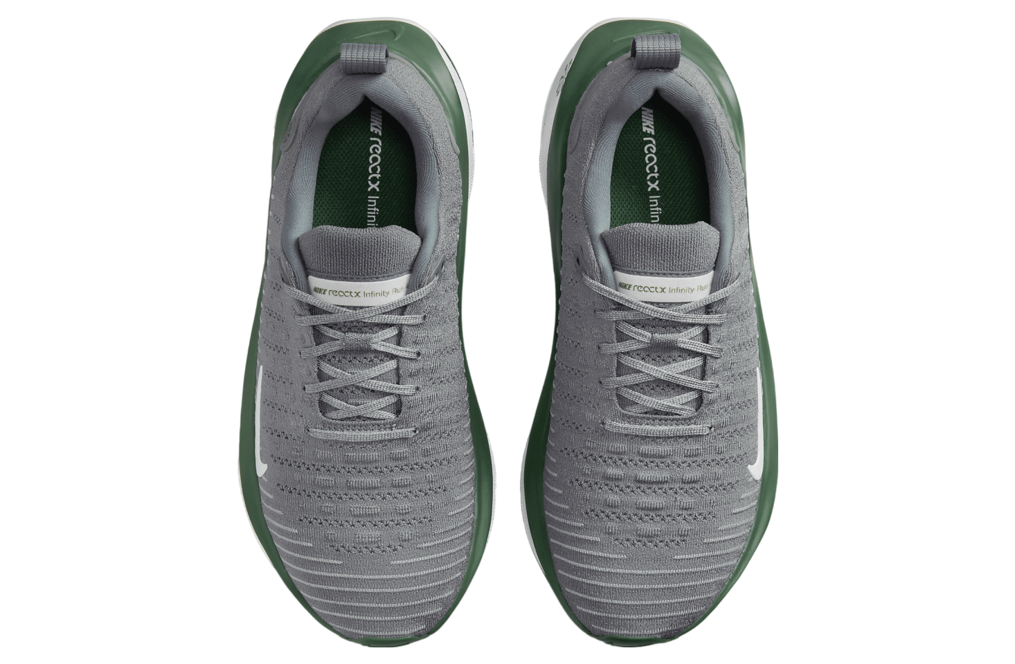 Nike InfinityRN 4 (Team) Cool Grey / Gorge Green