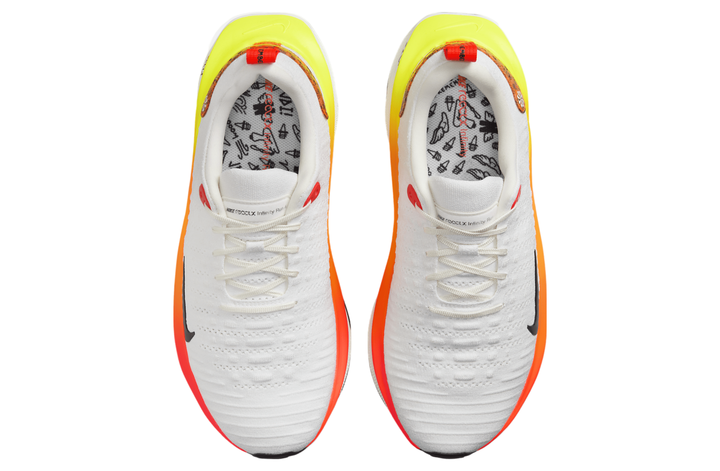 Nike Infinityrn 4 White / Bright Crimson