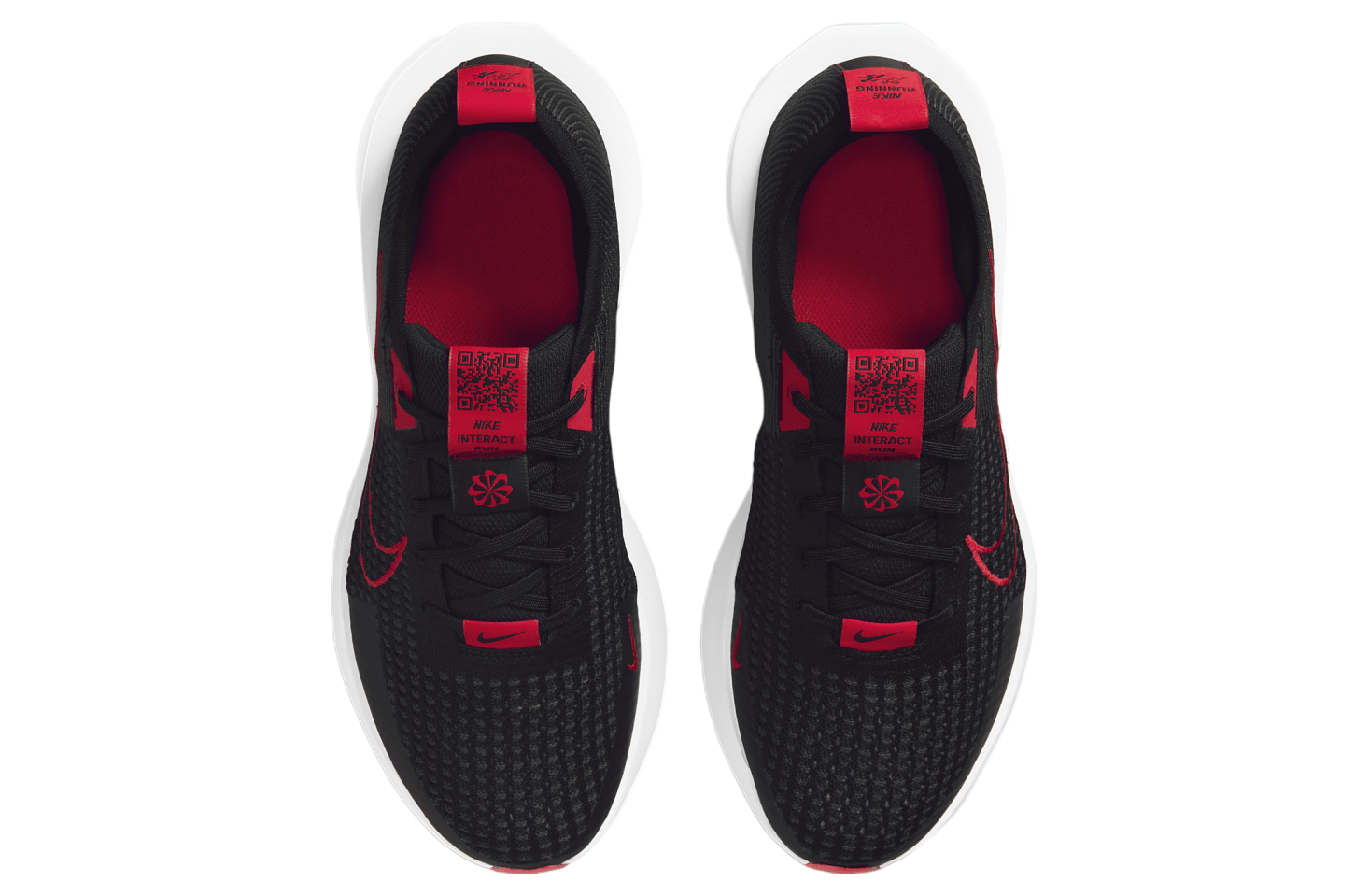 Nike Interact Run Black / Fire Red