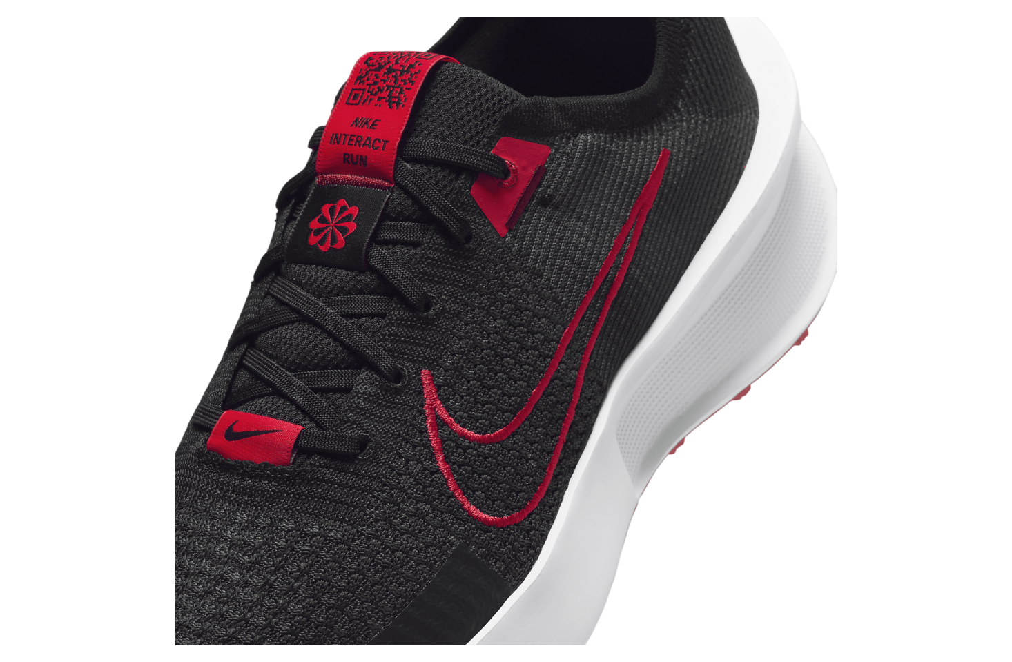 Nike Interact Run Black / Fire Red