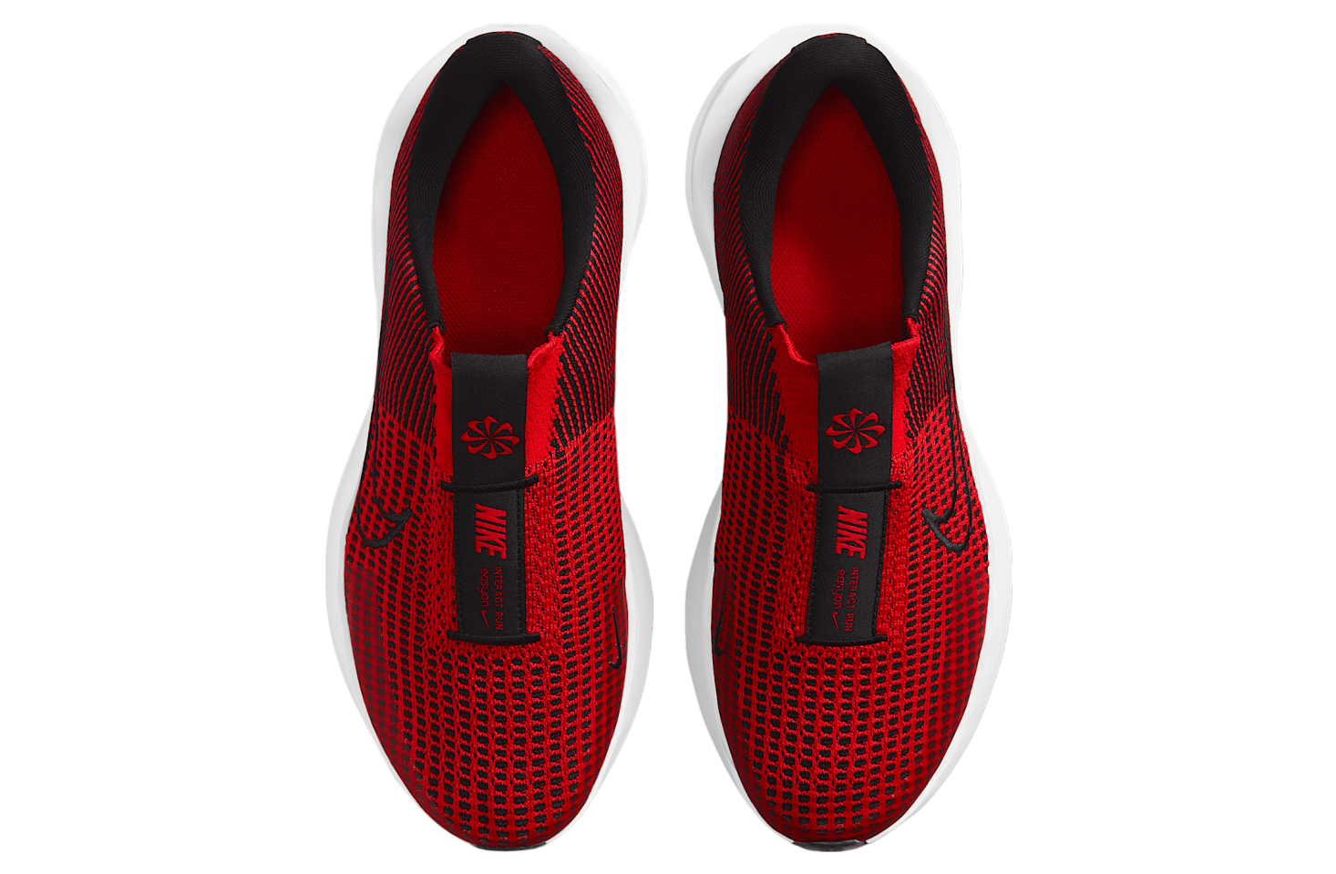 Nike Interact Run Easyon University Red / White