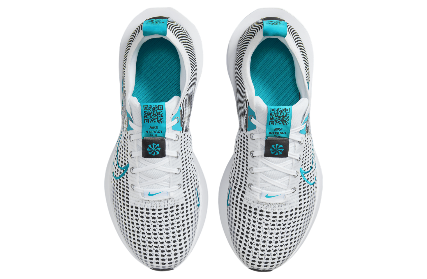 Nike Interact Run White / Black / Dusty Cactus