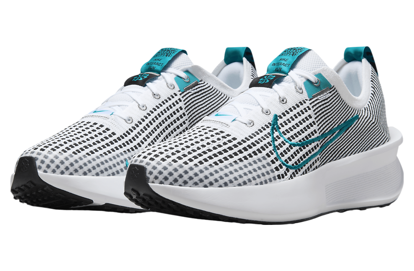 Nike Interact Run White / Black / Dusty Cactus