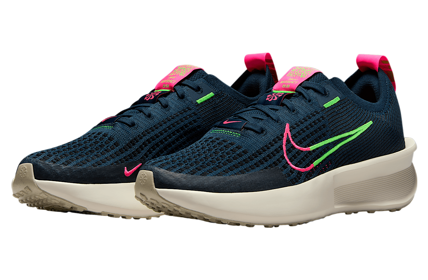 Nike Interact Run WMNS Armory Navy / Hyper Pink