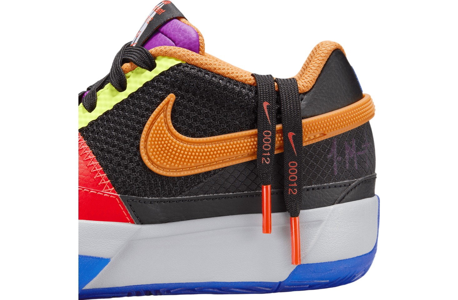 Nike Ja 1 GS Black / Racer Blue / Bright Crimson