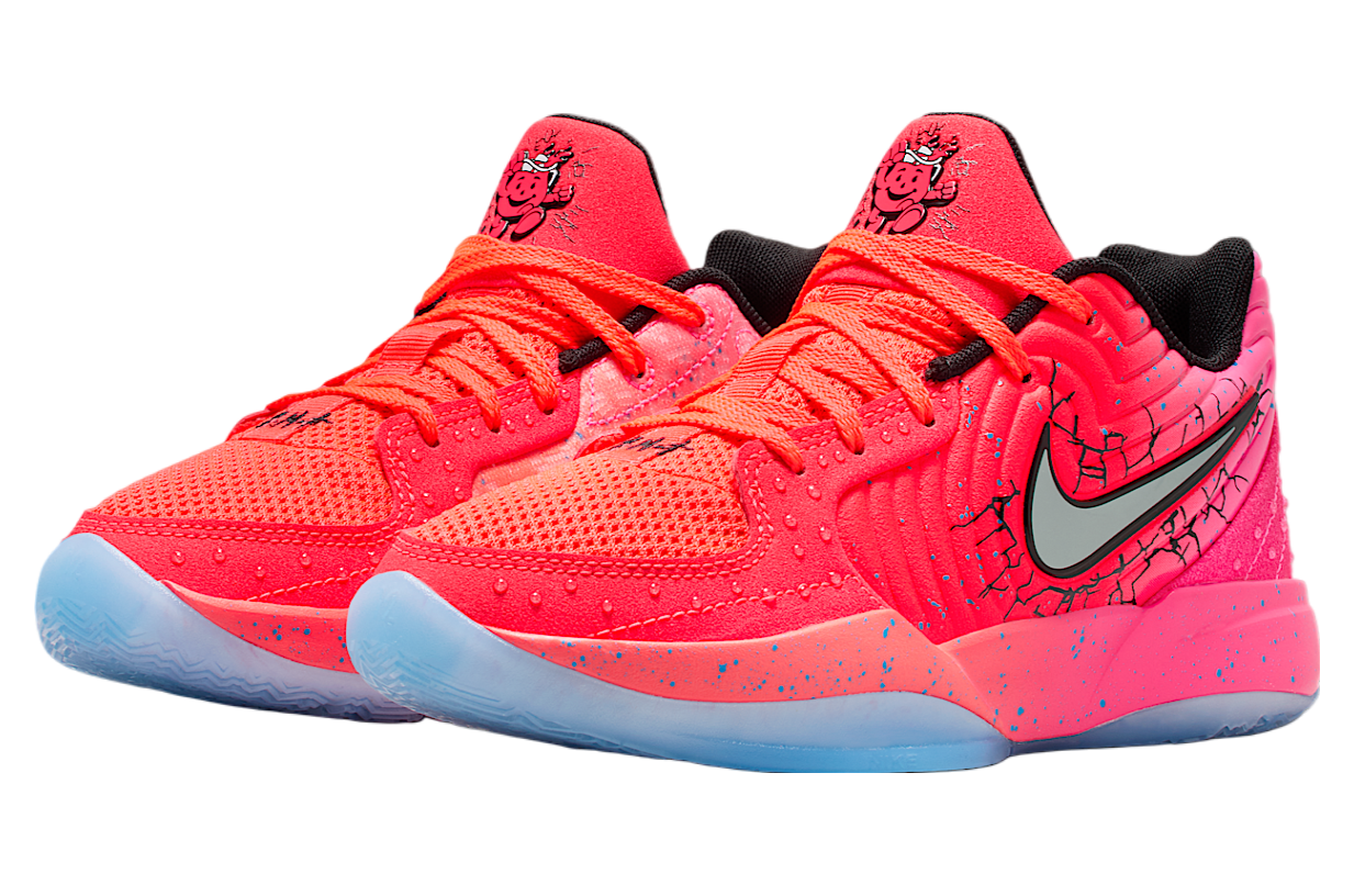 Nike Ja 2 Tropical Punch Gs Bright Crimson / Hyper Pink