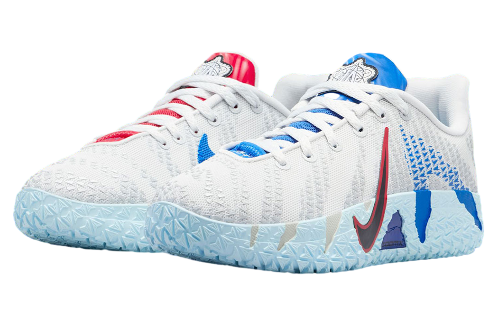 Nike Ja 3 GS Photon Dust / Red Game Royal