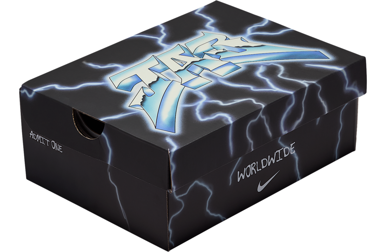 Nike Ja 3 Warning Label Cobalt Bliss / Black