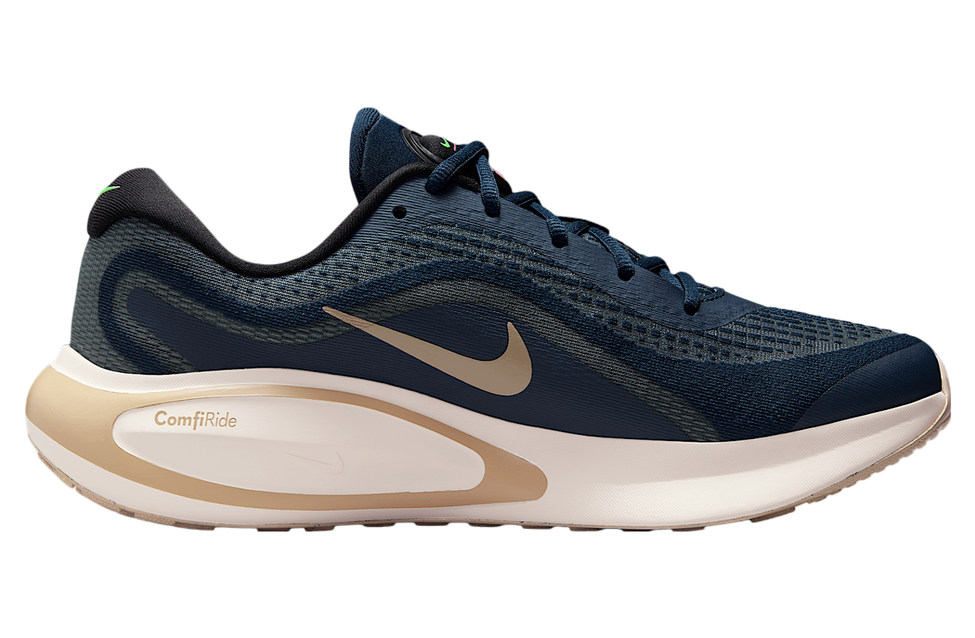 Nike Journey Run Armory Navy / Green Strike