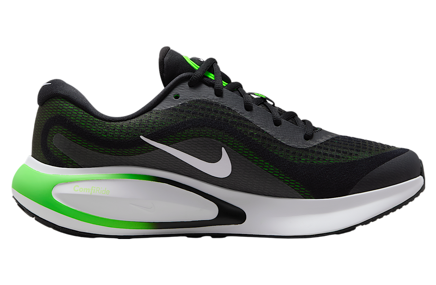 Nike Journey Run Black / Green Strike