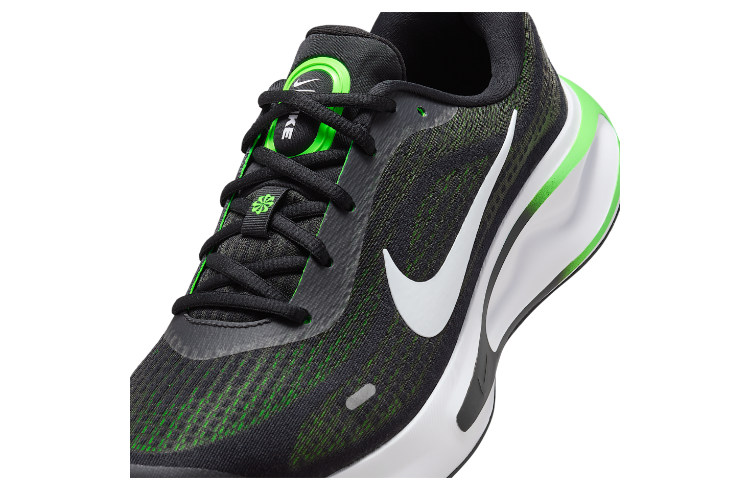 Nike Journey Run Black / Green Strike