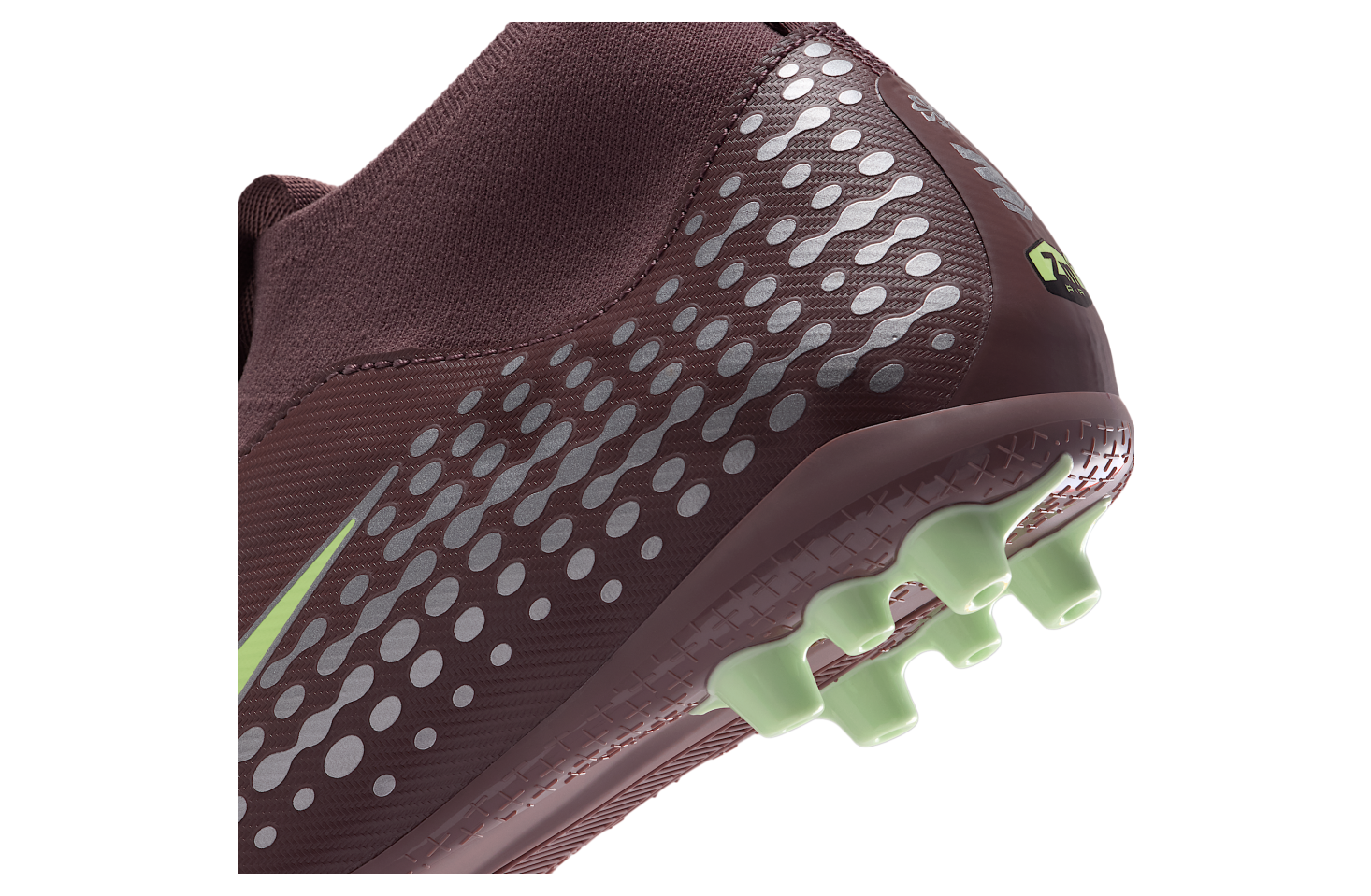 Nike Jr Mercurial Superfly 10 Academy Kylian Mbappé GS High AG Plum Eclipse / Metallic Silver