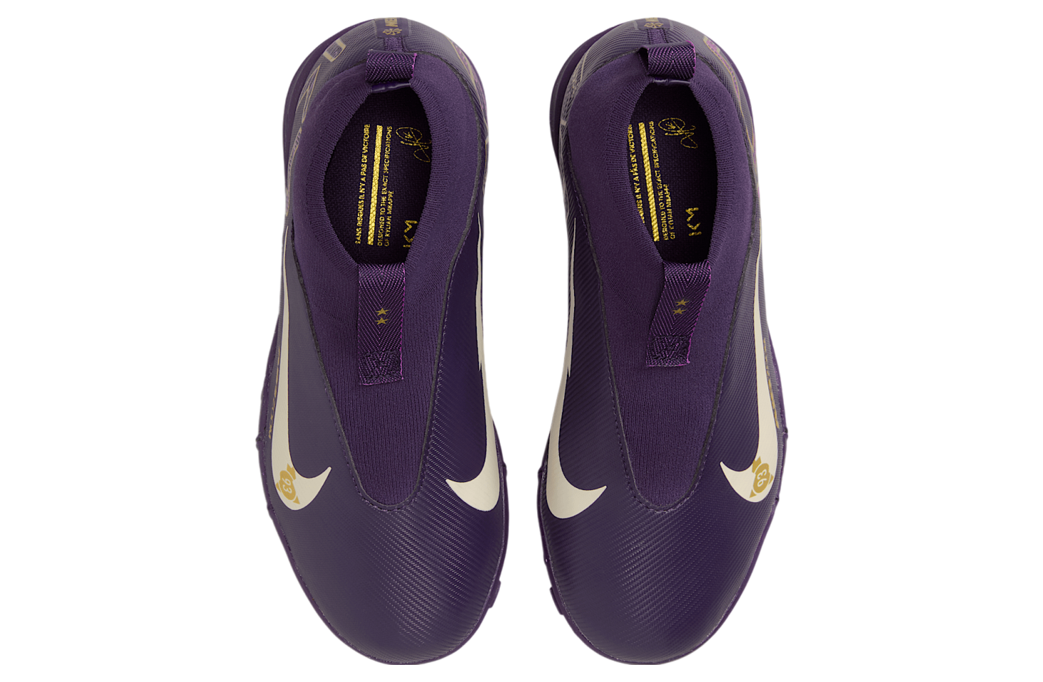 Nike Jr Mercurial Superfly 10 Academy Kylian Mbapp Gs High Tf Grand Purple / Pale Ivory