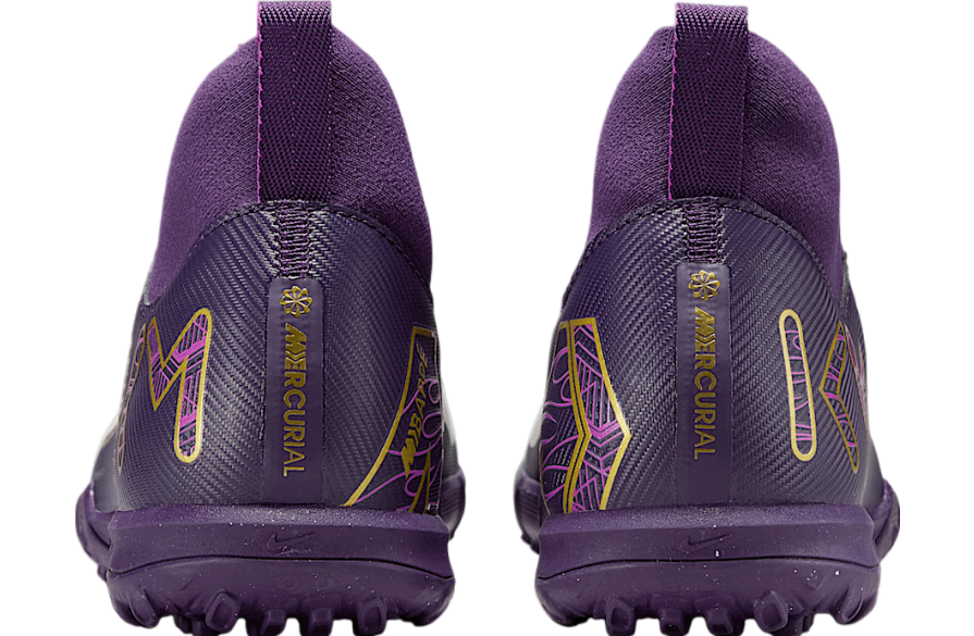 Nike Jr Mercurial Superfly 10 Academy Kylian Mbapp Gs High Tf Grand Purple / Pale Ivory