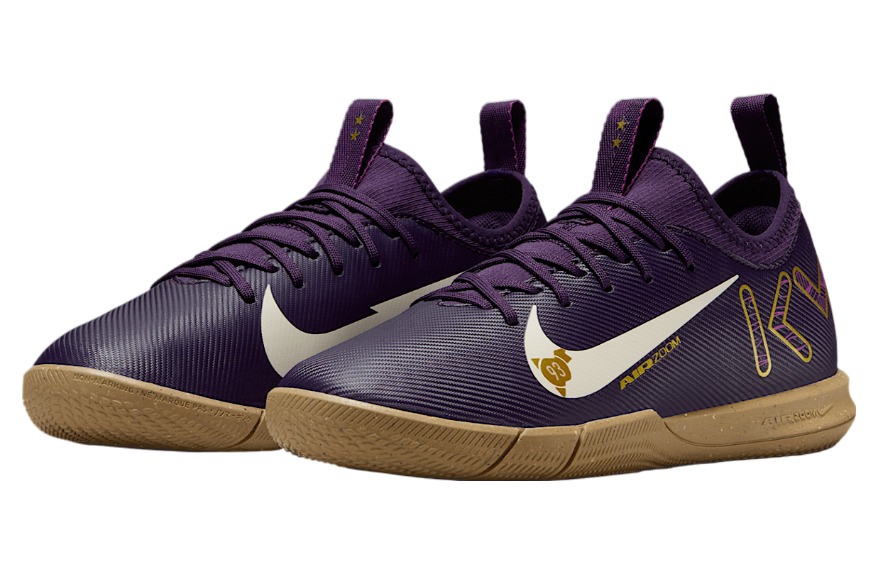 Nike Jr Mercurial Vapor 16 Academy Kylian Mbapp Gs Low Ic Grand Purple / Pale Ivory