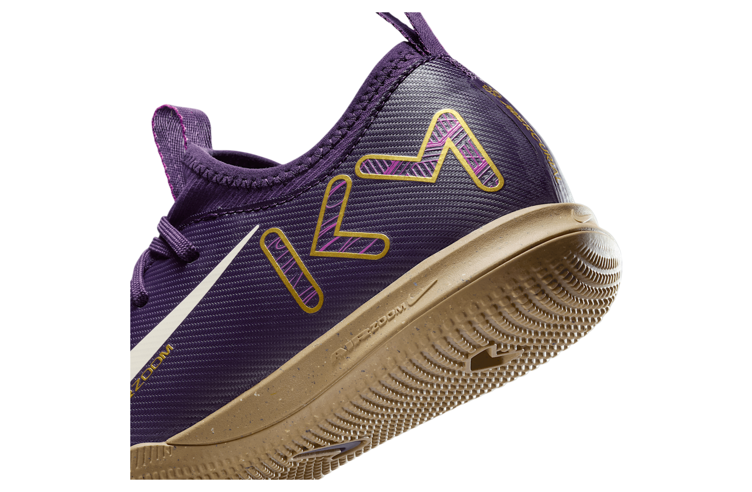 Nike Jr Mercurial Vapor 16 Academy Kylian Mbapp Gs Low Ic Grand Purple / Pale Ivory