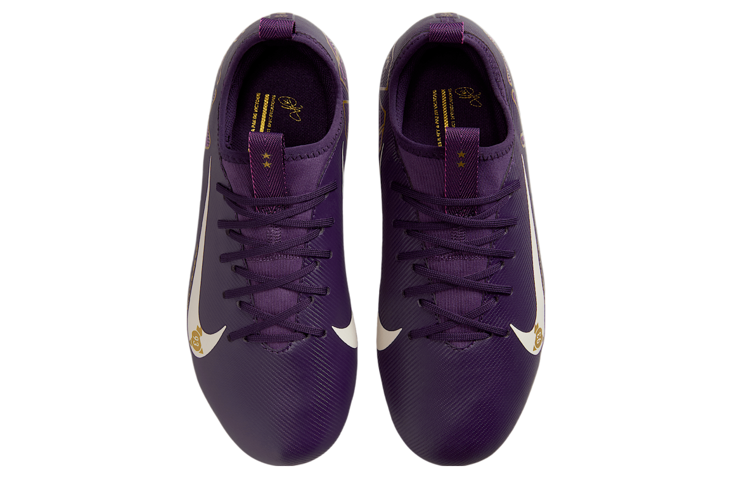 Nike Jr Mercurial Vapor 16 Academy Kylian Mbapp Gs Low Mg Grand Purple / Pale Ivory