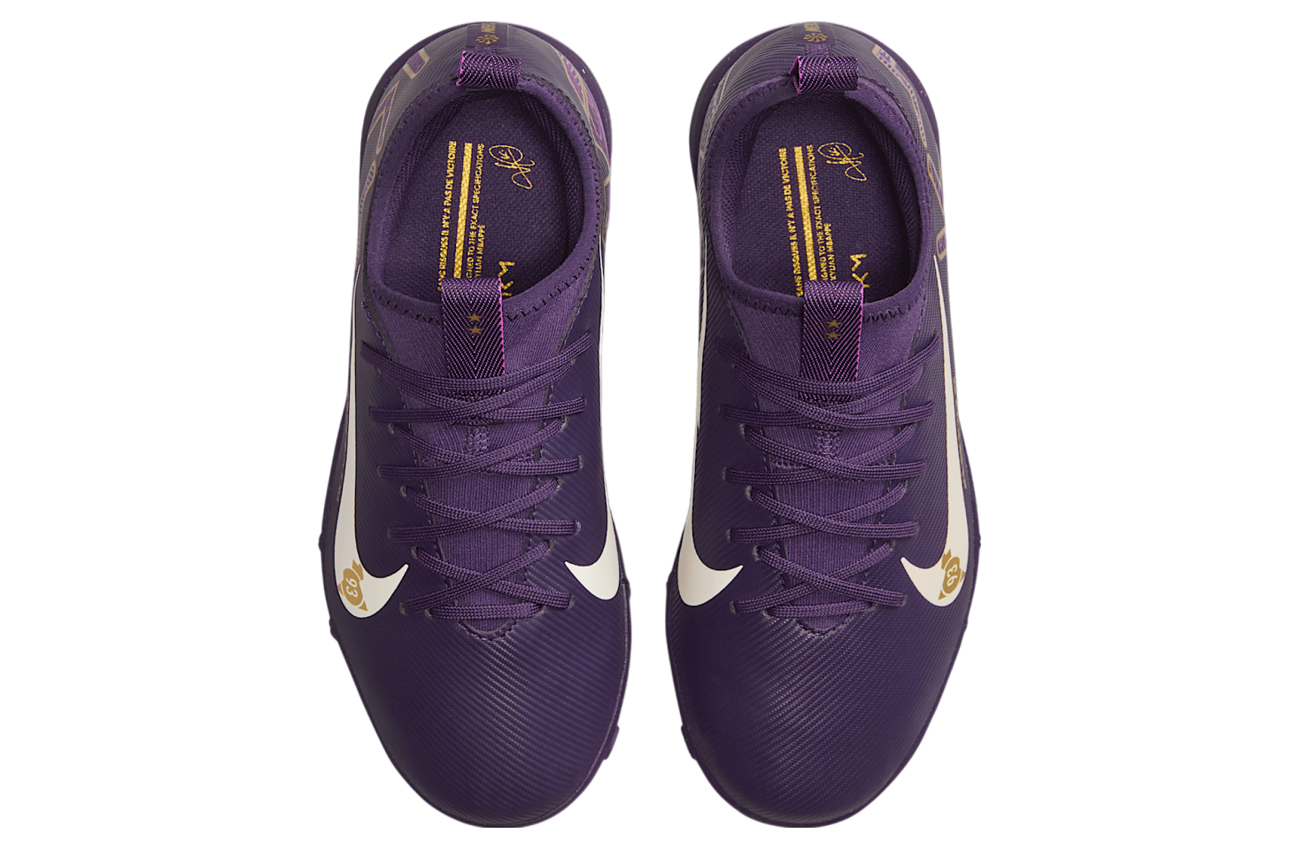 Nike Jr Mercurial Vapor 16 Academy Kylian Mbapp Gs Low Tf Grand Purple / Pale Ivory