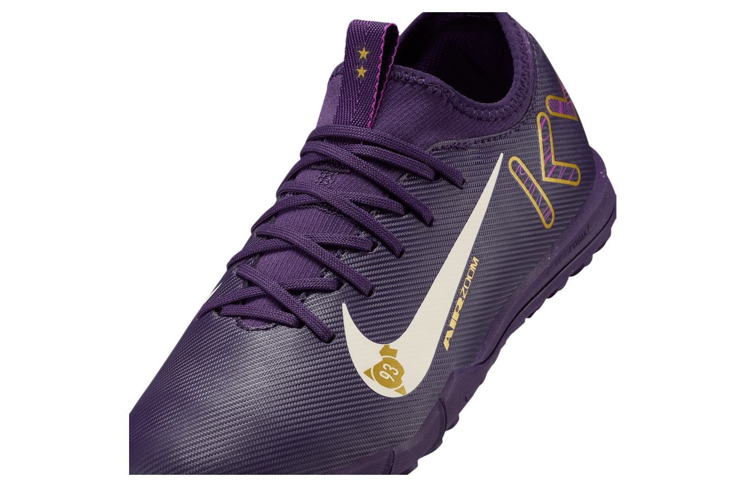 Nike Jr Mercurial Vapor 16 Academy Kylian Mbapp Gs Low Tf Grand Purple / Pale Ivory