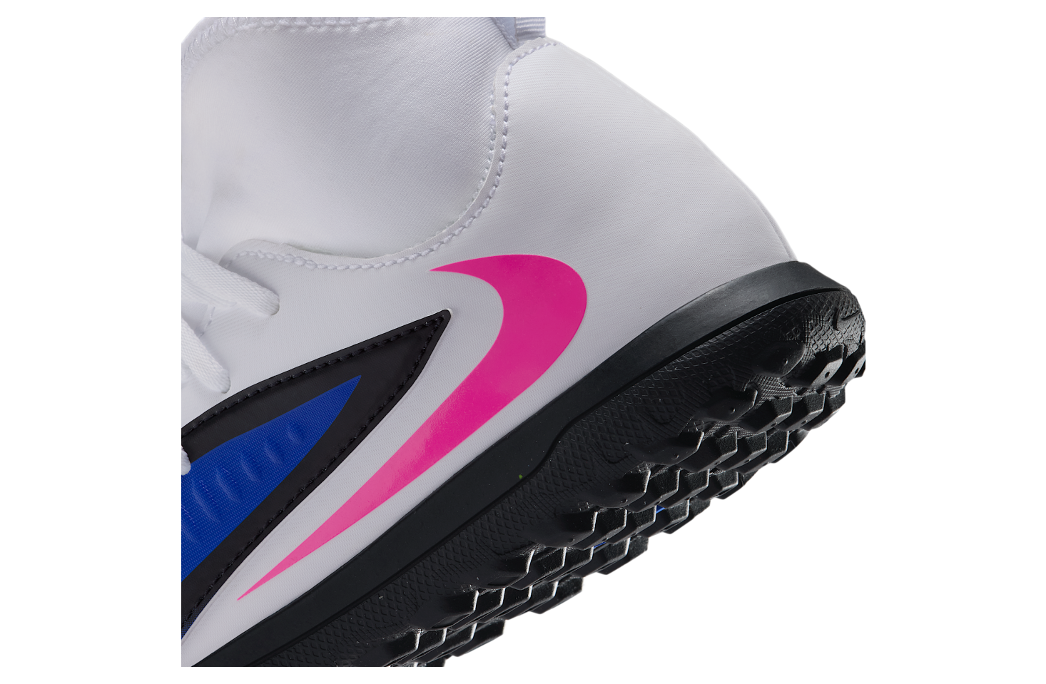 Nike Jr Phantom 6 High Club GS TF Racer Blue / White