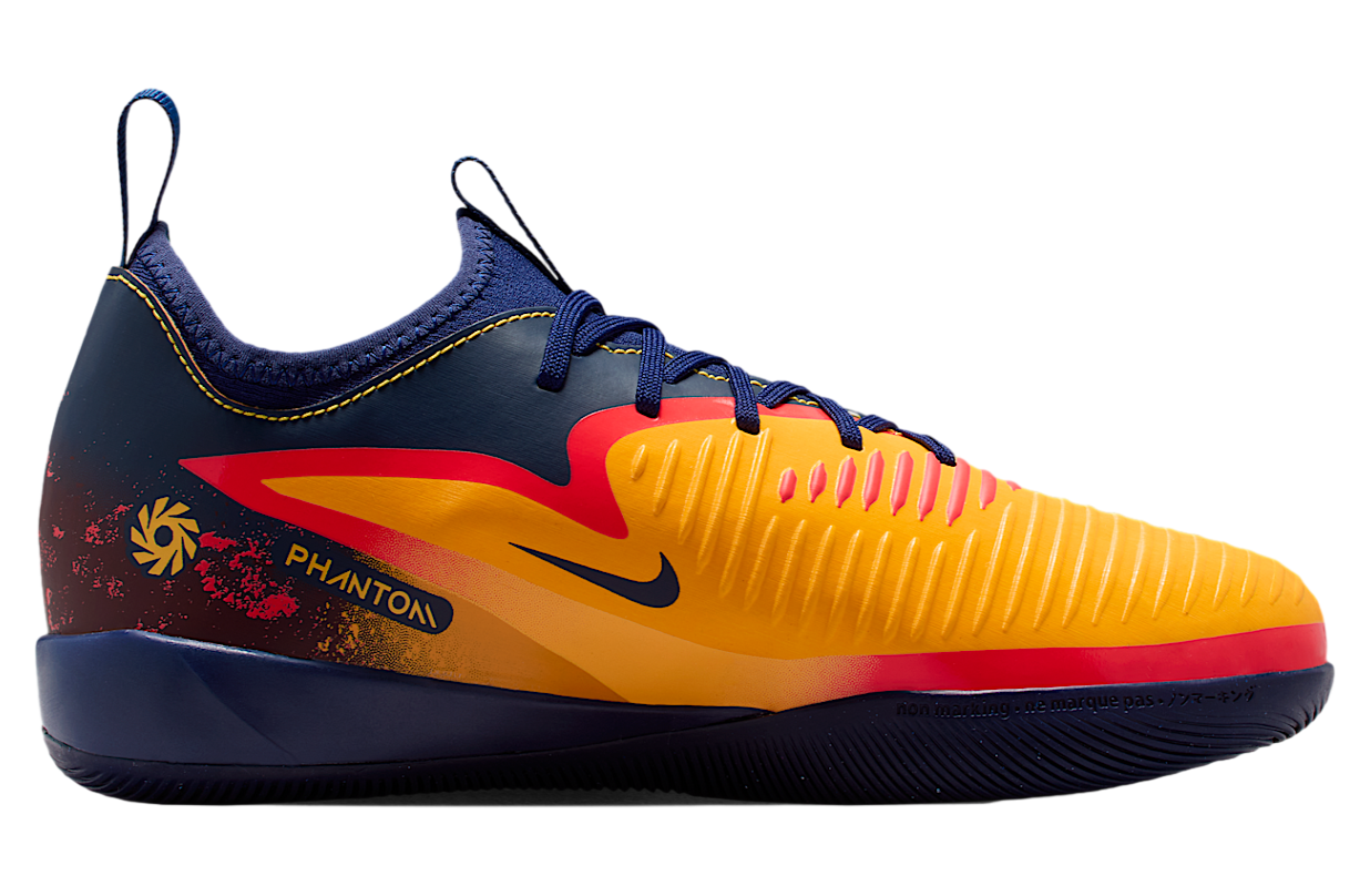 Nike Jr Phantom 6 Low Academy Erling Haaland Gs Ic Laser Orange / Blue Void